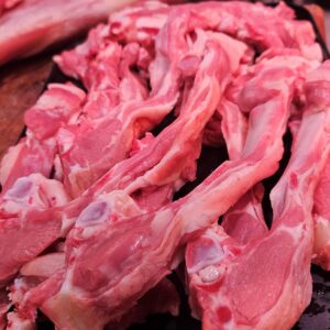 chuletas de cordero manchego ( 1kg aproximadamente )